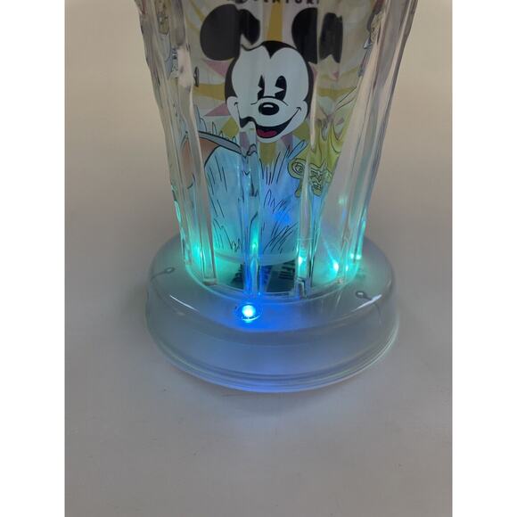 Walt Disney WORLD OF COLOR Cup Light Up Waves Tumbler California Adventure LOT 2 - Picture 5 of 14
